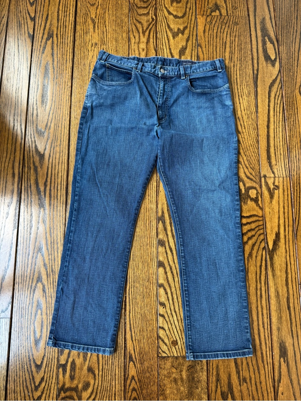 Hart Schaffner Marx Men's Jeans 38x30 Blue Denim Straight Leg